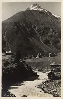 Tyrol Prints: Austria - Vent, Otztal, Tyrol