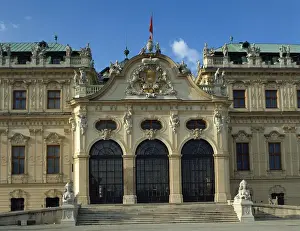 Austria. Vienna. Belvedere. Upper Belvedere. 1717-1723. By H