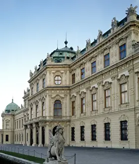 Austria. Vienna. Belvedere. Upper Belvedere. 1717-1723. By H