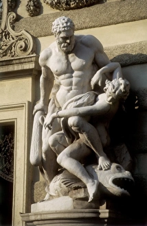 Viennese Gallery: AUSTRIA. VIENNA. Vienna. Sculptural detail of