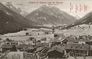 Wilder Prints: Austrian Alpine Scene - Stubaital - Fulpmes