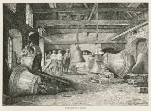 1891 Prints: Austrian Bell Foundry