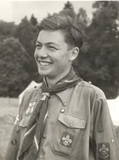 Austrian boy scout