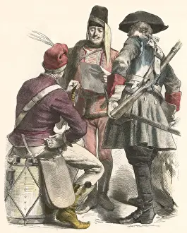 1704 Prints: Austrian cavalry