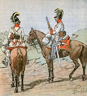 Images Dated 12th October 2012: Austrian Dragoons