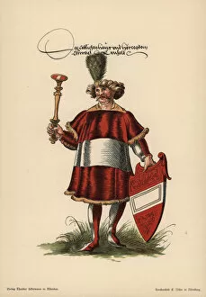 Herald Collection: Austrian herald, Herold des Osterreich