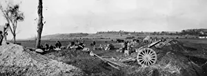 Galicia Prints: Austrian howitzer in Galicia, Eastern Front, WW1