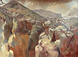 Austro Prints: Austrian front line, Monte Pasubio, Italy, WW1