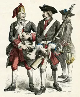 1710 Gallery: Austrian officers 1710