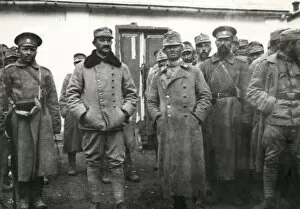 Over Coat Gallery: Austrian officers captured by the Russians, WW1