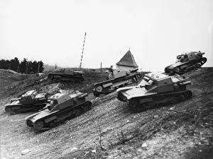 Anschluss Prints: Austrian tanks - Anschluss