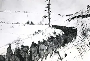 Heights Prints: Austrian troops at Sandzak, Serbia, WW1