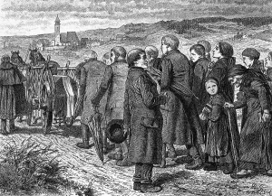 Turns Prints: AUSTRIAN VILLAGE FUNERAL