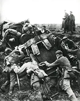 Push Prints: Austrio-Hungarian troops in Romania, Eastern Front, WW1