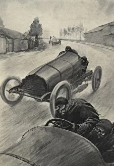 Competitor Collection: Auto racing (May 1904). Race for the Gordon Bennett