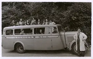 An Autobus - destination Lourdes, France