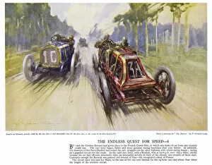 Crosby Collection: Autocar Poster -- first French Grand Prix