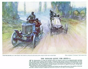 Crosby Collection: Autocar Poster -- Paris-Amsterdam race
