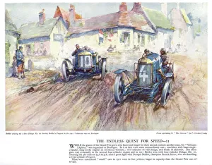 Boulogne Collection: Autocar Poster -- Voiturette race at Boulogne, France