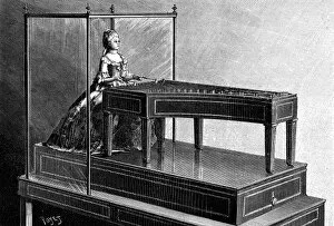 Images Dated 28th October 2011: An automaton playing a keyboard instrument