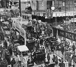 Images Dated 20th December 2019: Automobile show at the Crystal Palace 1903