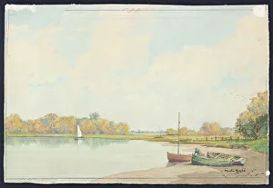 Autumn on the Alde, Suffolk