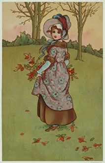 Seasons Gallery: Autumn Girl 1814