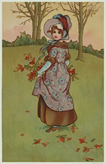 Images Dated 2nd April 2008: Autumn Girl 1814