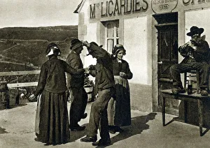 Auvergne Prints: Auvergne, France - La Bourree (La Tournichaire)