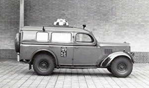 Images Dated 14th October 2011: Auxiliary Fire Service mobile control unit