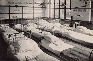 Silence Prints: Auxiliary Red Cross hospital, Ghent, Belgium, WW1