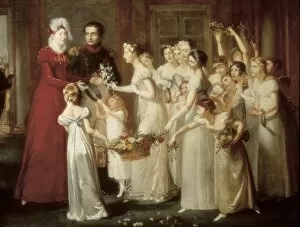 Archduchess Gallery: AUZOU, Pauline (1775-1835). Arrival of the Archduchess