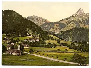 Dent Prints: The Avants, with Dent de Jaman, Geneva Lake, Switzerland