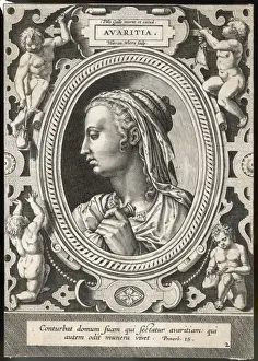 Counting Prints: Avarice / Greed by Galle