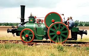 Weeting Prints: Aveling and Porter locomotive The Blue Circle