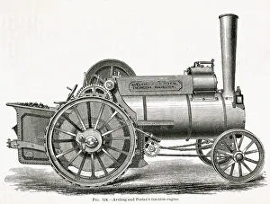 Images Dated 22nd December 2017: Aveling and Porter traction engine 1877