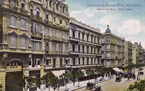 Avenida de Mayo, Buenos Aires, Argentina, South America