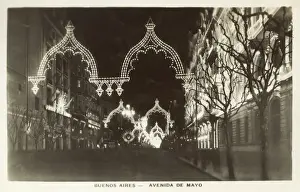 Avenida Prints: Avenida de Mayo, Buenos Aires, Argentina