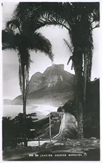 Janeiro Prints: Avenida Niemeyer, Rio de Janeiro, Brazil