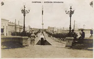 Buenos Prints: Avenida Rivadavia, Campana, Argentina, South America
