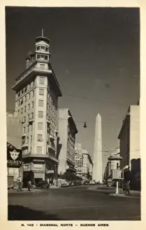 Buenos Prints: Avenida Roque Saenz Pena - Buenos Aires, Argentina