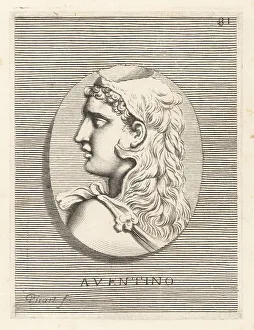 Orator Prints: Aventinus, son of Roman hero Hercules and the priestess Rhea