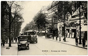Images Dated 30th September 2019: Avenue de Clichy, Paris, France