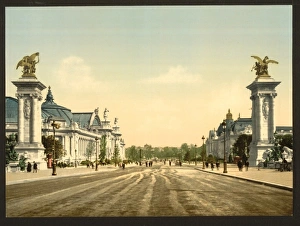 Avenue Nicholas II, from the two Palaces, Exposition Univers Avenue Nicholas II, from the two Palaces, Exposition Univers