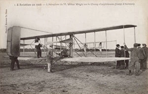 Air Planes Gallery: Aviation in 1908, the aeroplane of M. Wilbur Wright