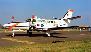 Aviation legere de l'armee de Terre - Reims-Cessna F406 Caravan II 0008 / ABM (msn F4060008), at the Royal International Air Tattoo - RAF Fairford 21 to 22 July1996. (Aviation legere de l'armee de Terre - ALAT - Army Light Aviation)