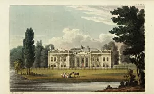 Avington House, Winchester, the seat of the Duke