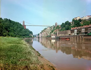 Gorge Prints: Avon Gorge and Clifton Suspension Bridge, Bristol