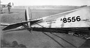 504a Prints: Avro 504A A8556 Rear fuselage detail