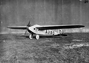Photographic Collection: Avro 560 as flown by Bert Hinkler at the Lympne Light Aeropl